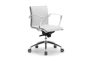 Ergonomisch weiss arbeitsstuhl 