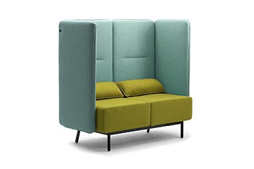 Alcove sofas fur wartebereiche mit hohem rucken Around