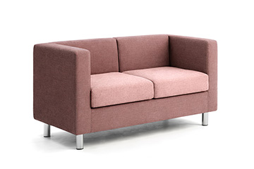 Zweifarbiges sofa und lounge sitzmobel fur warteraum UNIT
