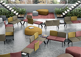 modulare banke fur moderne open-space lounges Ola