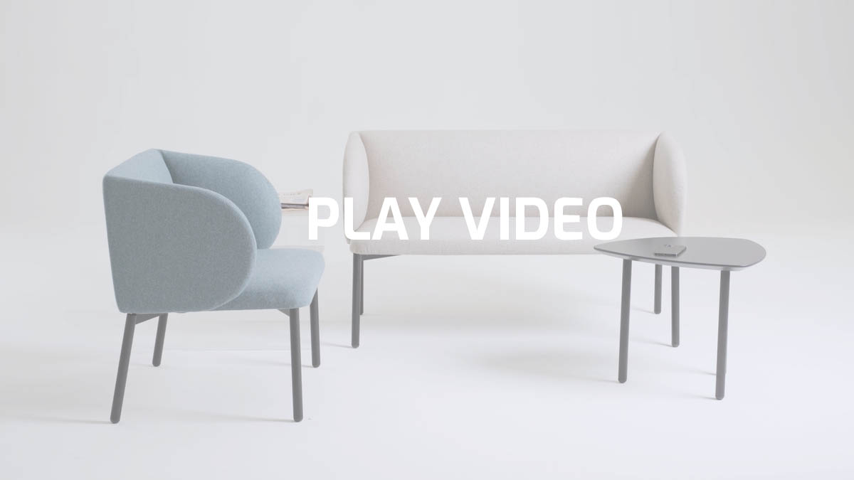 Empfangssofa und besuchersofa fur Wartezimmer | LIV by Leyform